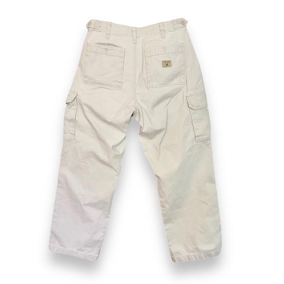 American Eagle Y2K Baggy Pants Unisex 31x32 Cargo Chino Loose Skater Twill VTG - Picture 2 of 6